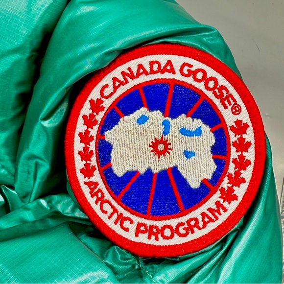 NEW Canada Goose Cypress Puffer Hooded Jasper Green Jacket Sz Large - Picture 8 of 11